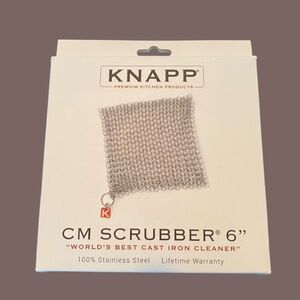 Knapp CM Scrubber  6” Small Ring Chain Mail